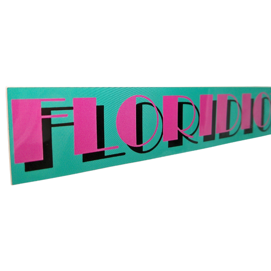 Floridiots Miami Vice 6-Inch Sticker