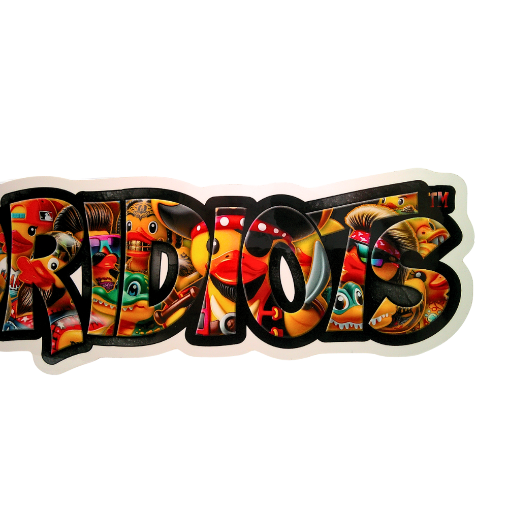 Floridiots Ducks Sticker