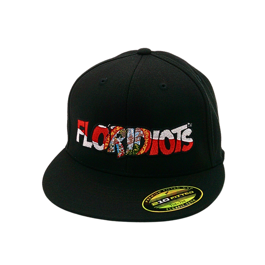 Floridiots Embroidered Boujee Fitted Cap