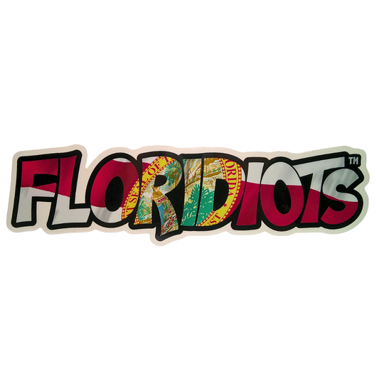 Floridiots 2nd Edition Sticker