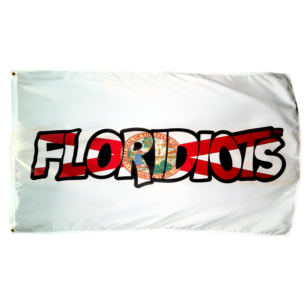 Floridiots 3' X 5' Flag