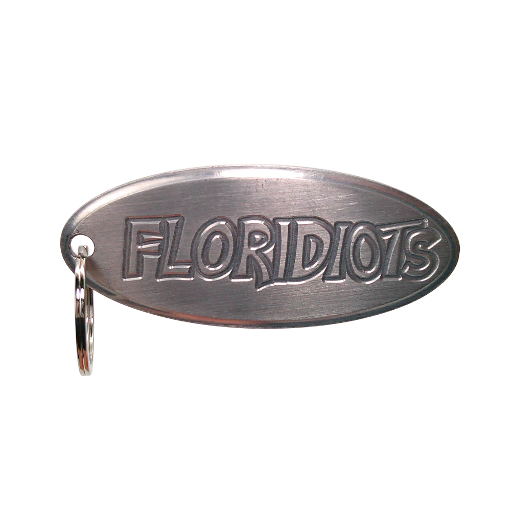Floridiots Billet Keychain