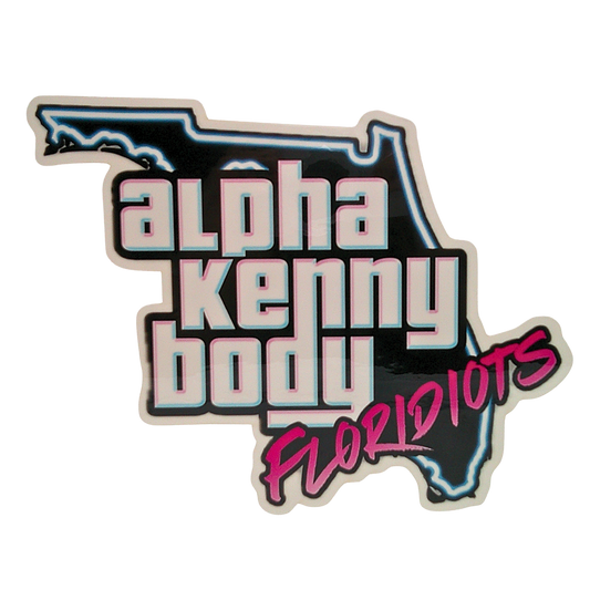 Floridiots Alpha Kenny Body Sticker