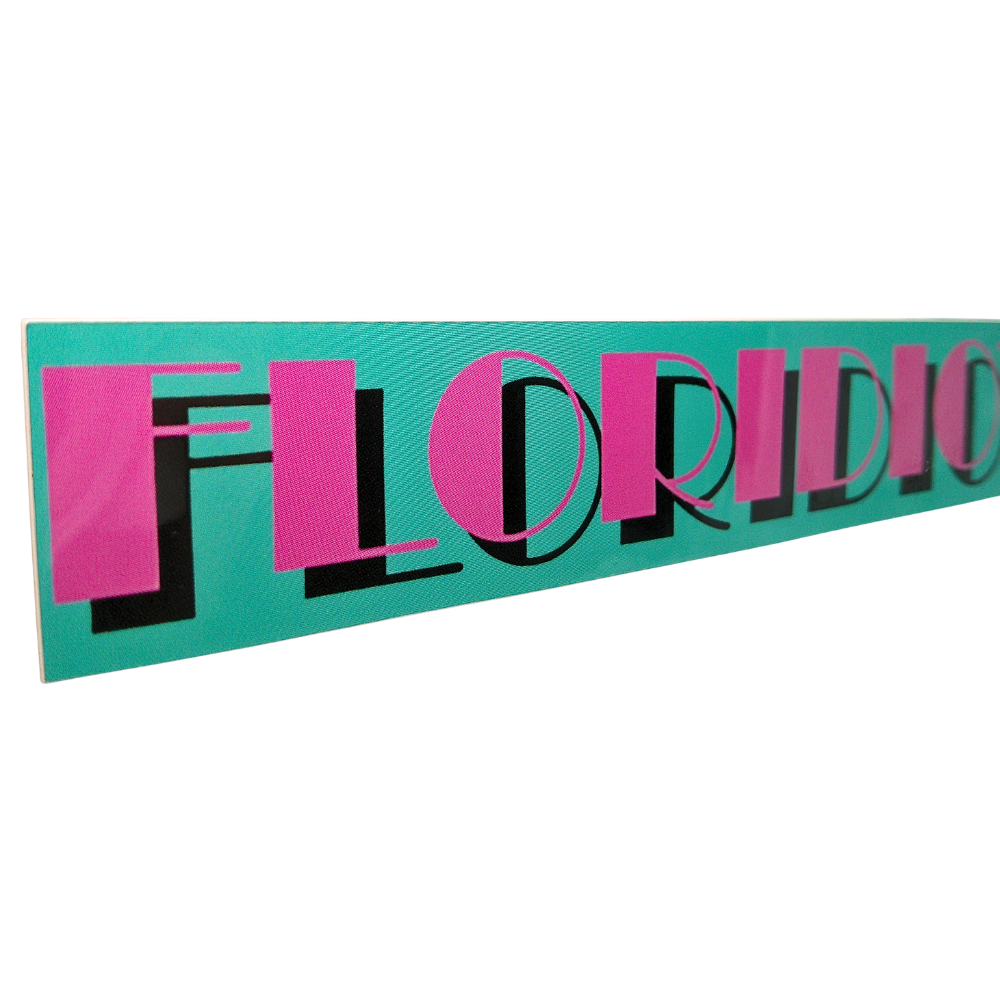 Floridiots Miami Vice 6-Inch Sticker
