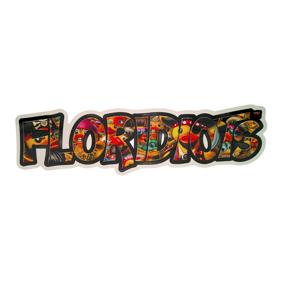 Floridiots Ducks Sticker