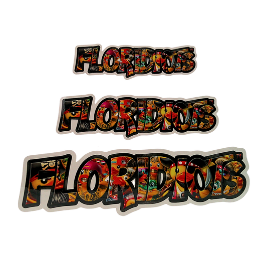 Floridiots Ducks Sticker