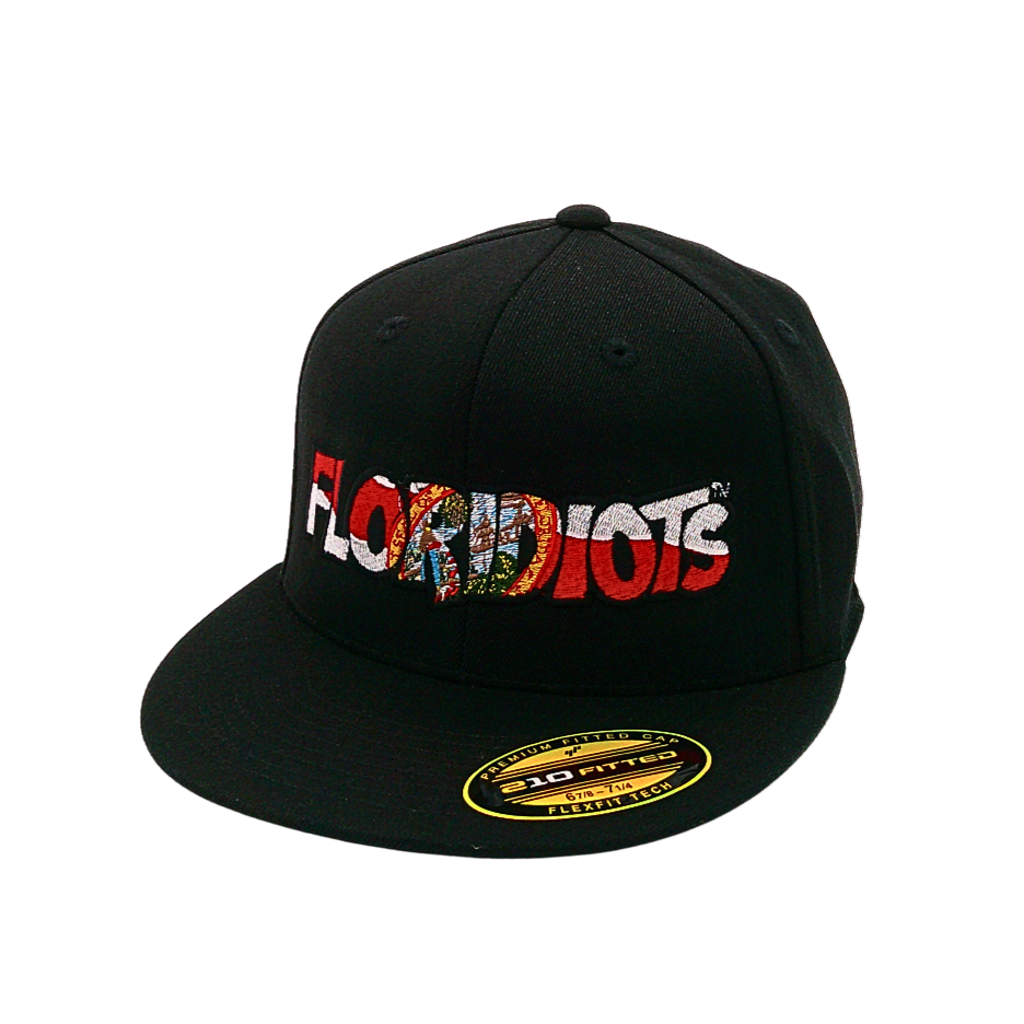 Floridiots Embroidered Boujee Fitted Cap