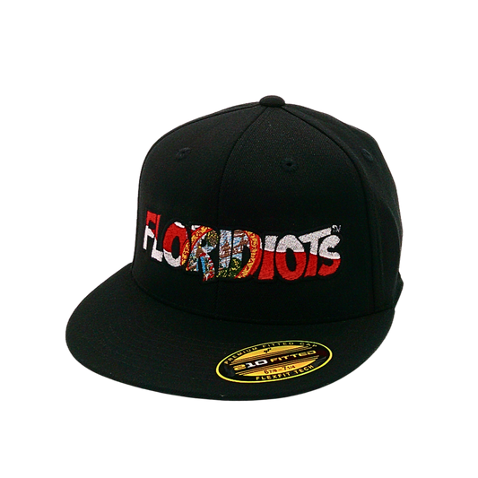 Floridiots Embroidered Boujee Fitted Cap