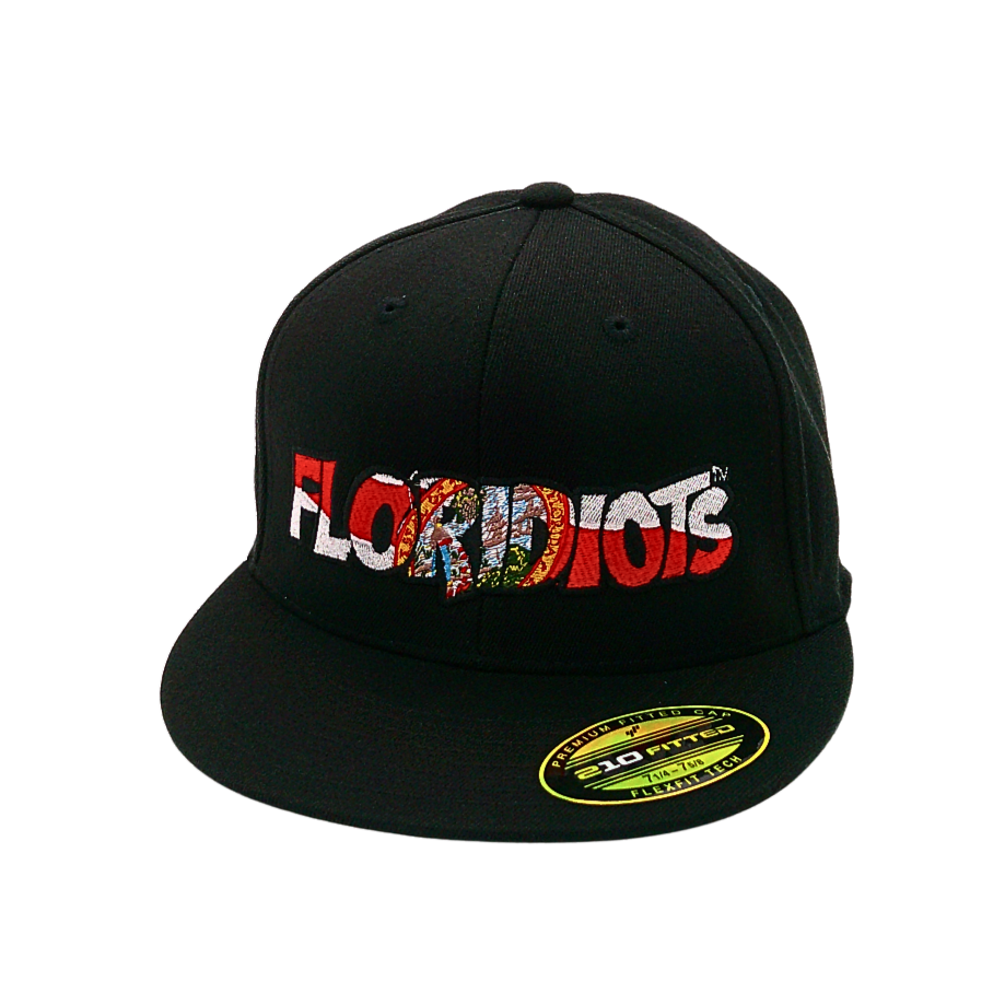 Floridiots Embroidered Boujee Fitted Cap