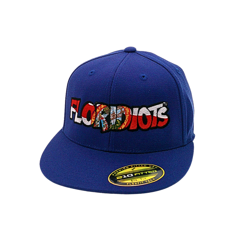 Floridiots Embroidered Boujee Fitted Cap