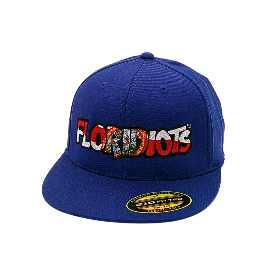 Floridiots Embroidered Boujee Fitted Cap