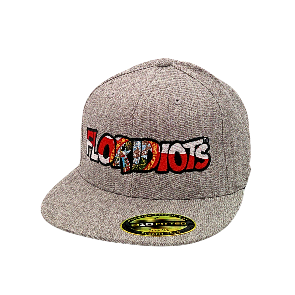 Floridiots Embroidered Boujee Fitted Cap