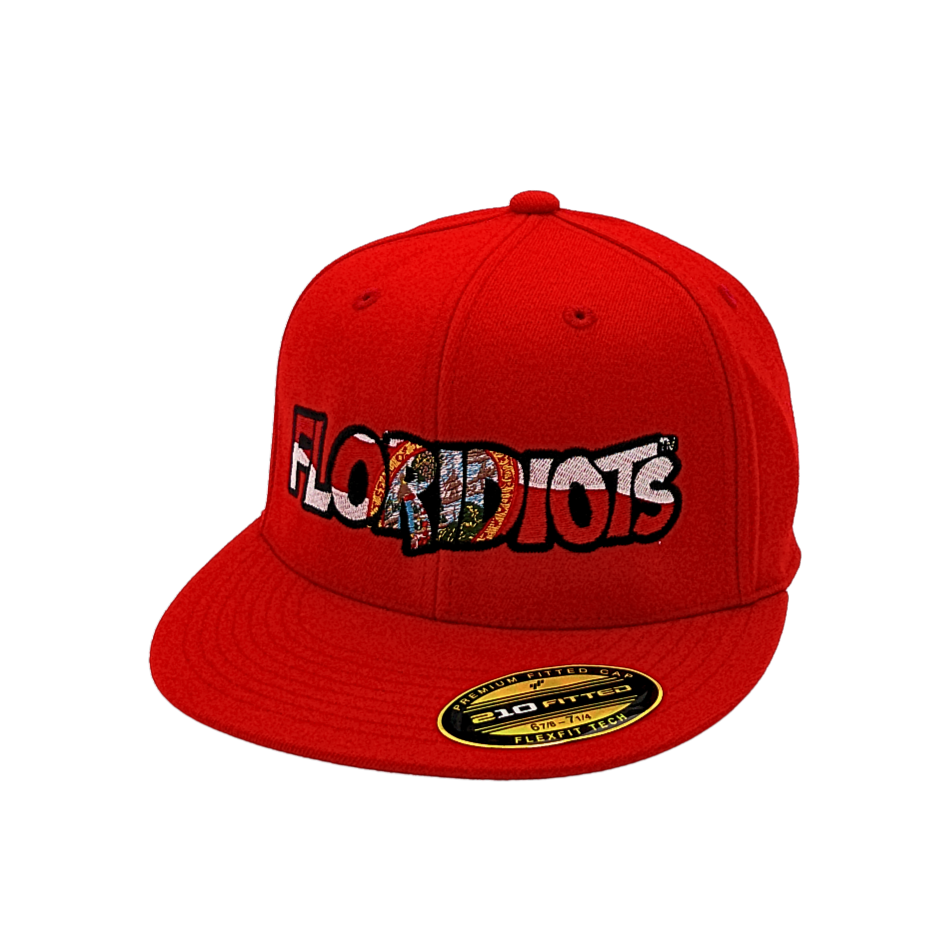 Floridiots Embroidered Boujee Fitted Cap