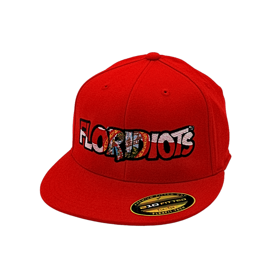 Floridiots Embroidered Boujee Fitted Cap