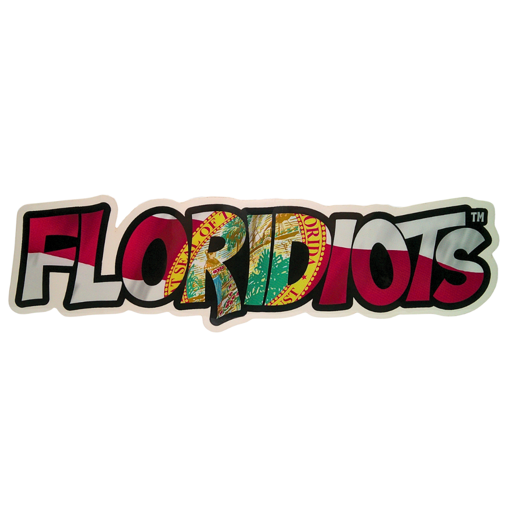 Floridiots 2nd Edition Sticker