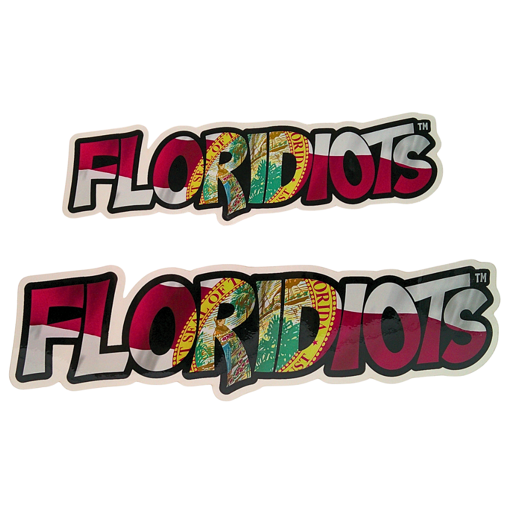 Floridiots 2nd Edition Sticker