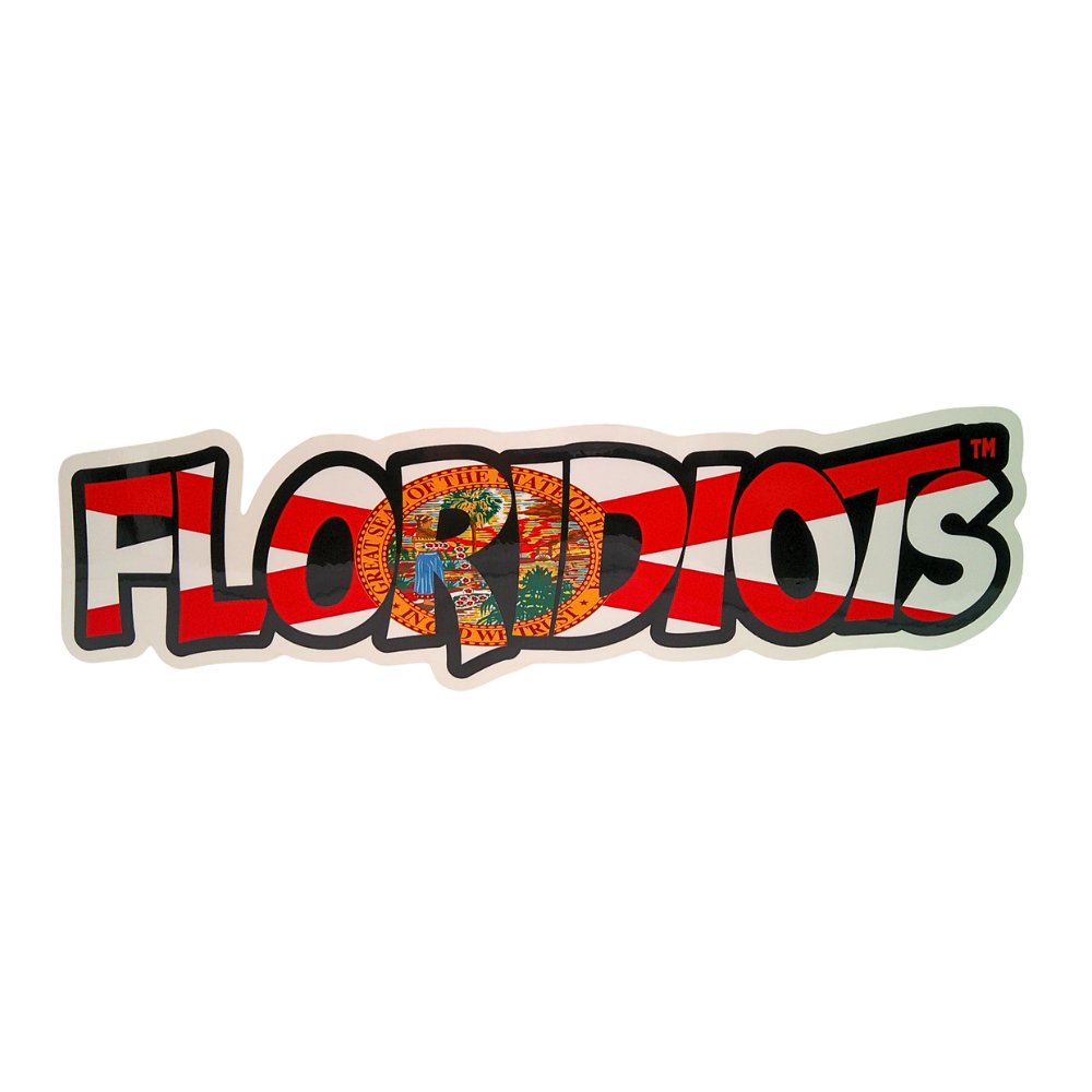 Floridiots 1st Edition Sticker