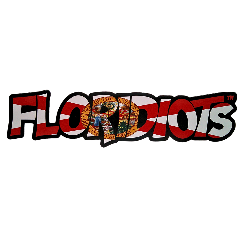 Floridiots 8-inch Magnet
