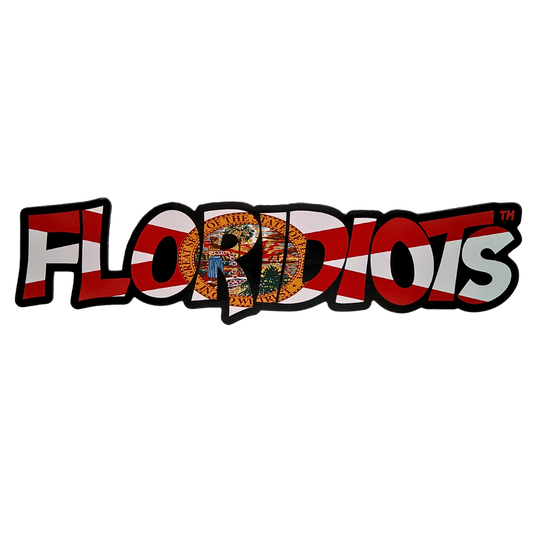 Floridiots 8-inch Magnet