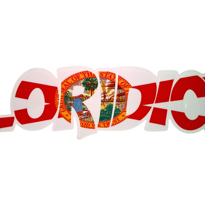 Floridiots Semi‑Transparent Sticker