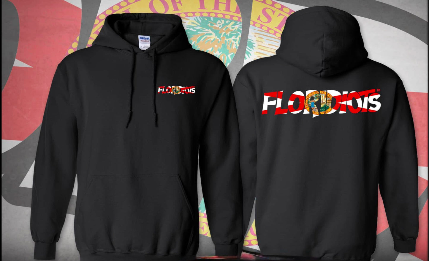 Floridiots Pullover Hoodie