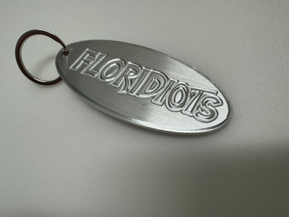 Floridiots Billet Keychain