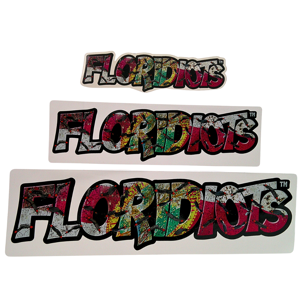 Floridiots Lovebugs Sticker