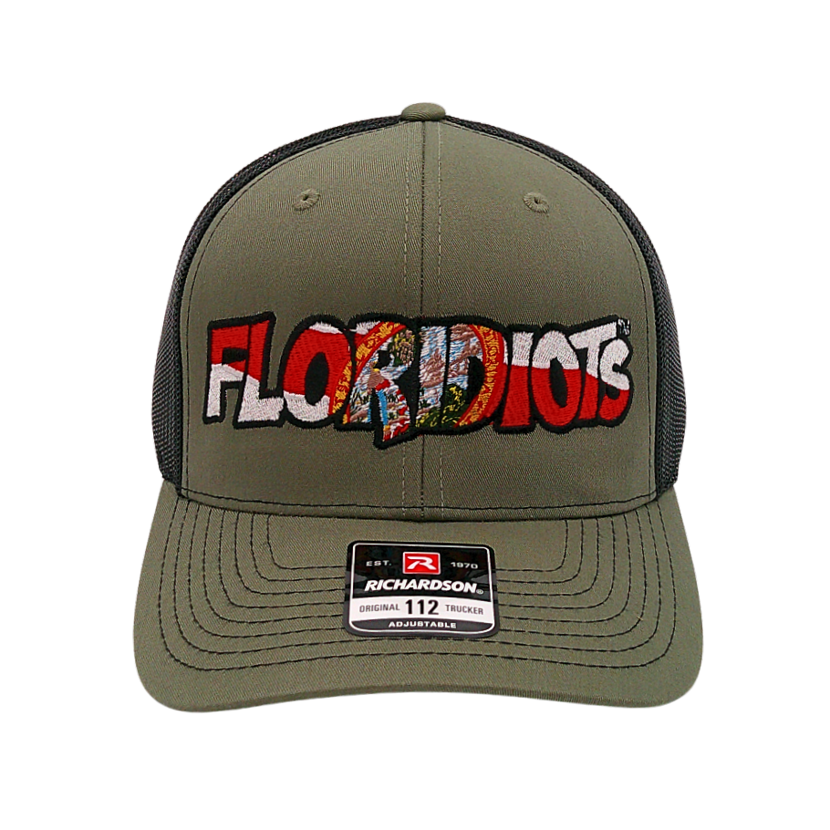 Floridiots Embroidered Trucker Hat