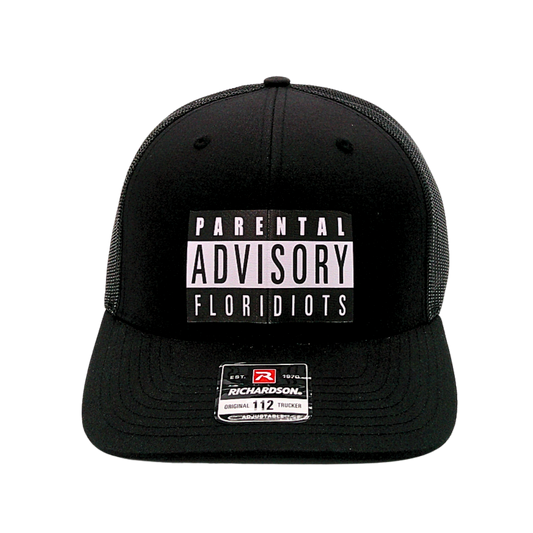 Floridiots Parental Advisory Trucker Hat