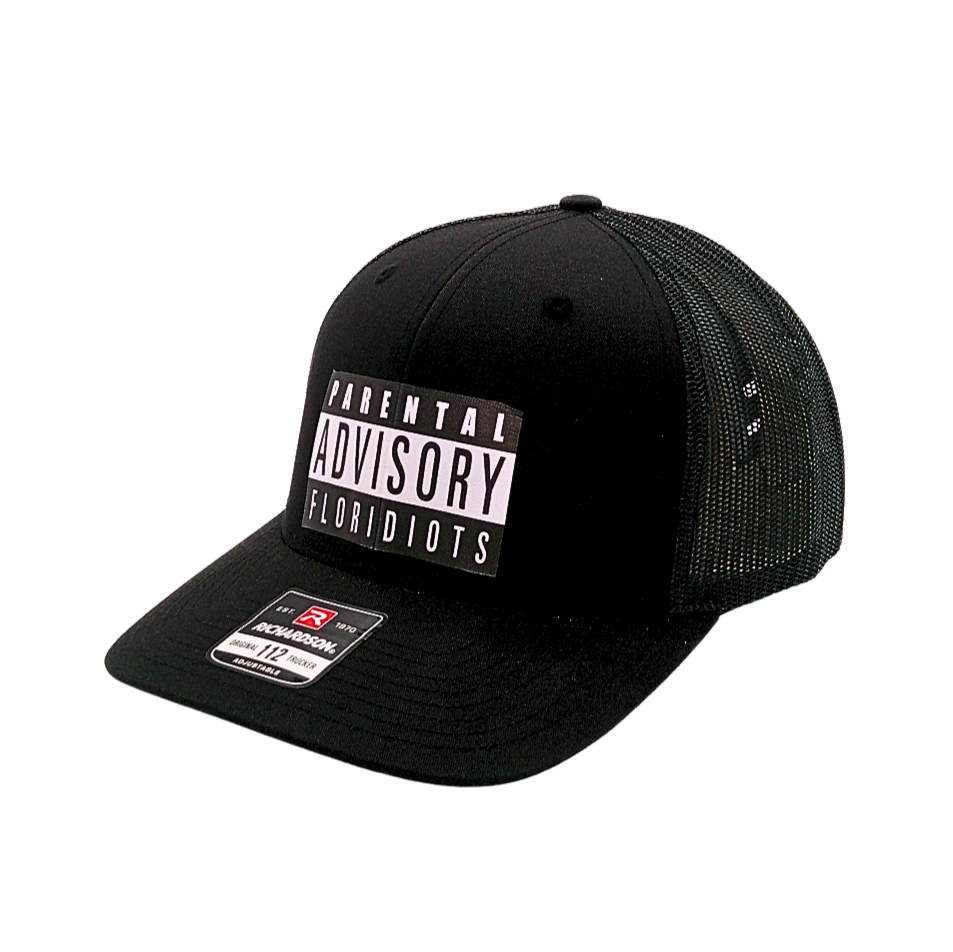 Floridiots Parental Advisory Trucker Hat