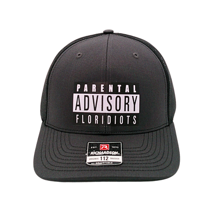Floridiots Parental Advisory Trucker Hat