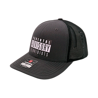 Floridiots Parental Advisory Trucker Hat