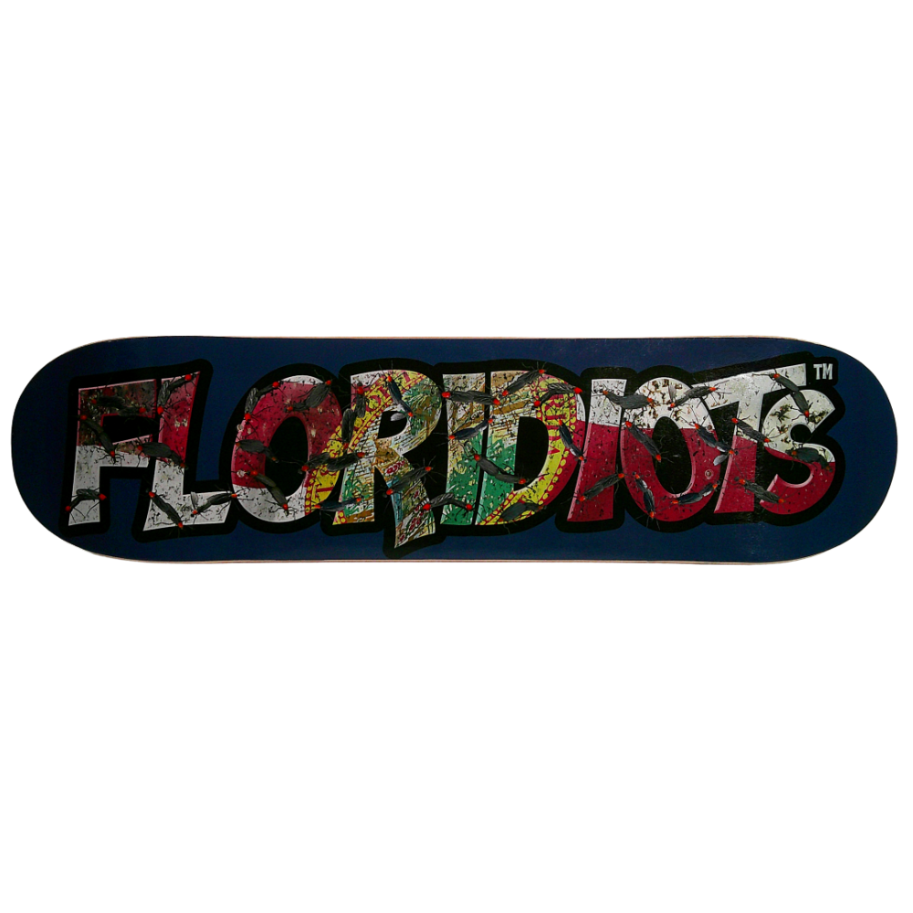 Floridiots Lovebugs Skateboard Deck