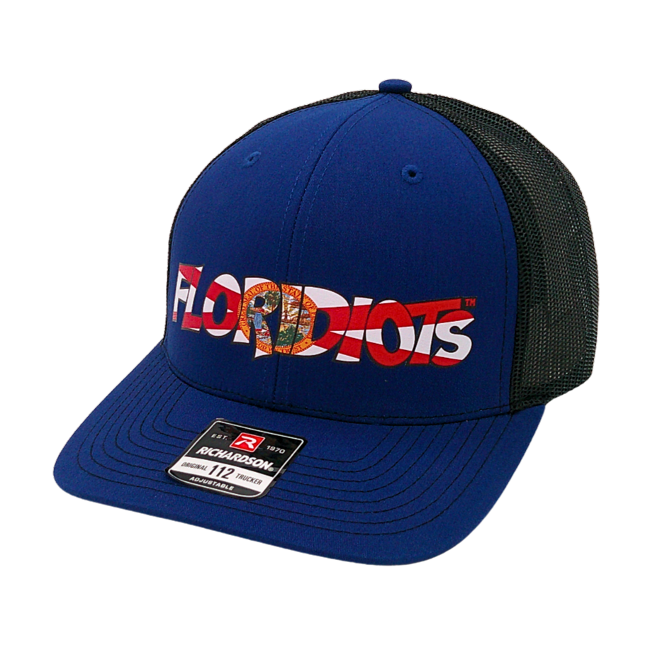 Floridiots Vinyl Logo Trucker Hat