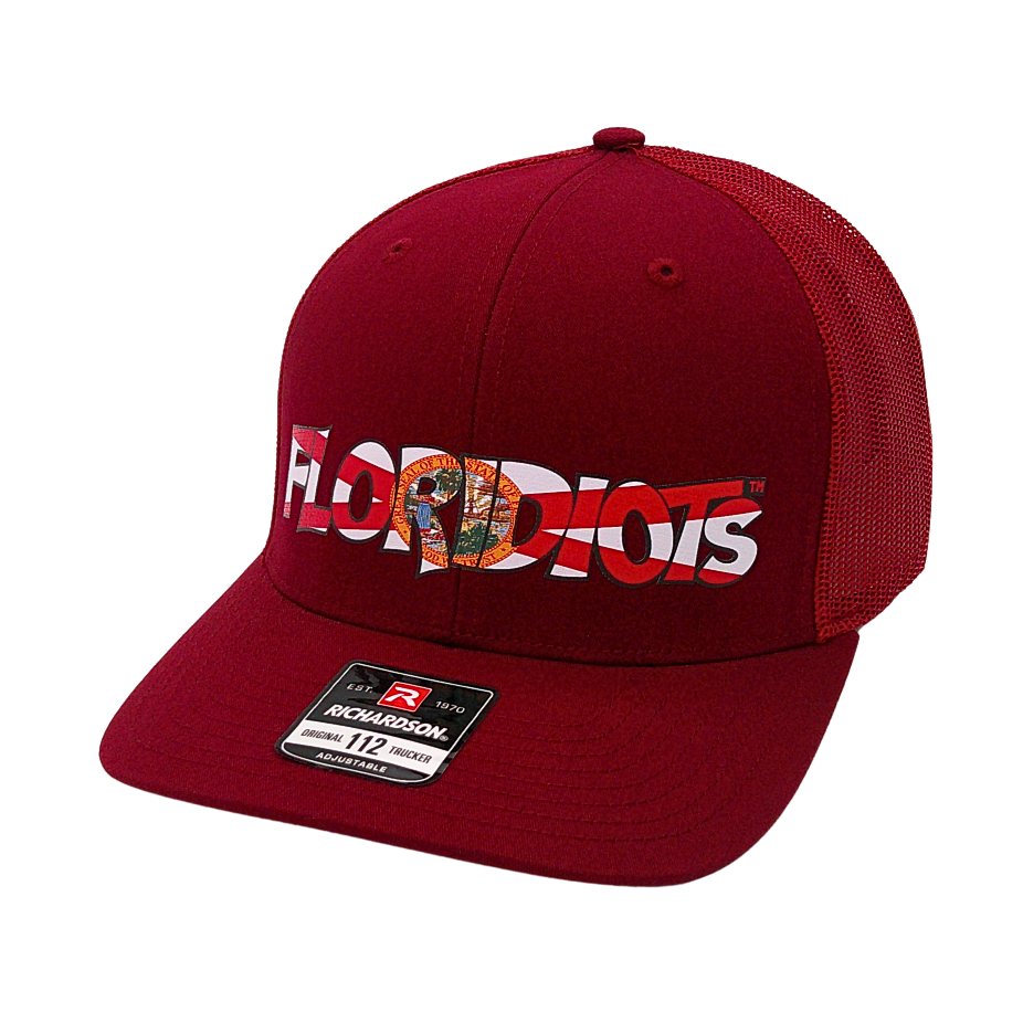 Floridiots Vinyl Logo Trucker Hat