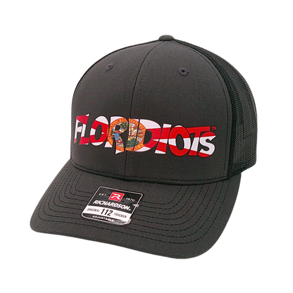 Gorra de camionero con el logotipo de vinilo de Floridiots