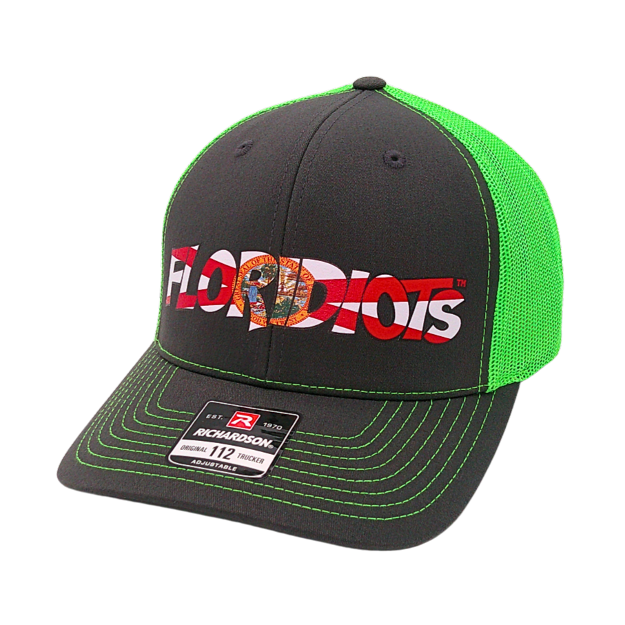 Floridiots Vinyl Logo Trucker Hat