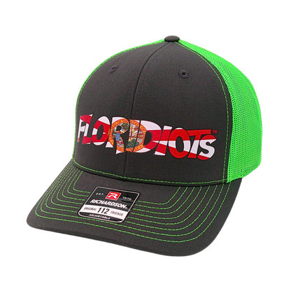 Gorra de camionero con el logotipo de vinilo de Floridiots
