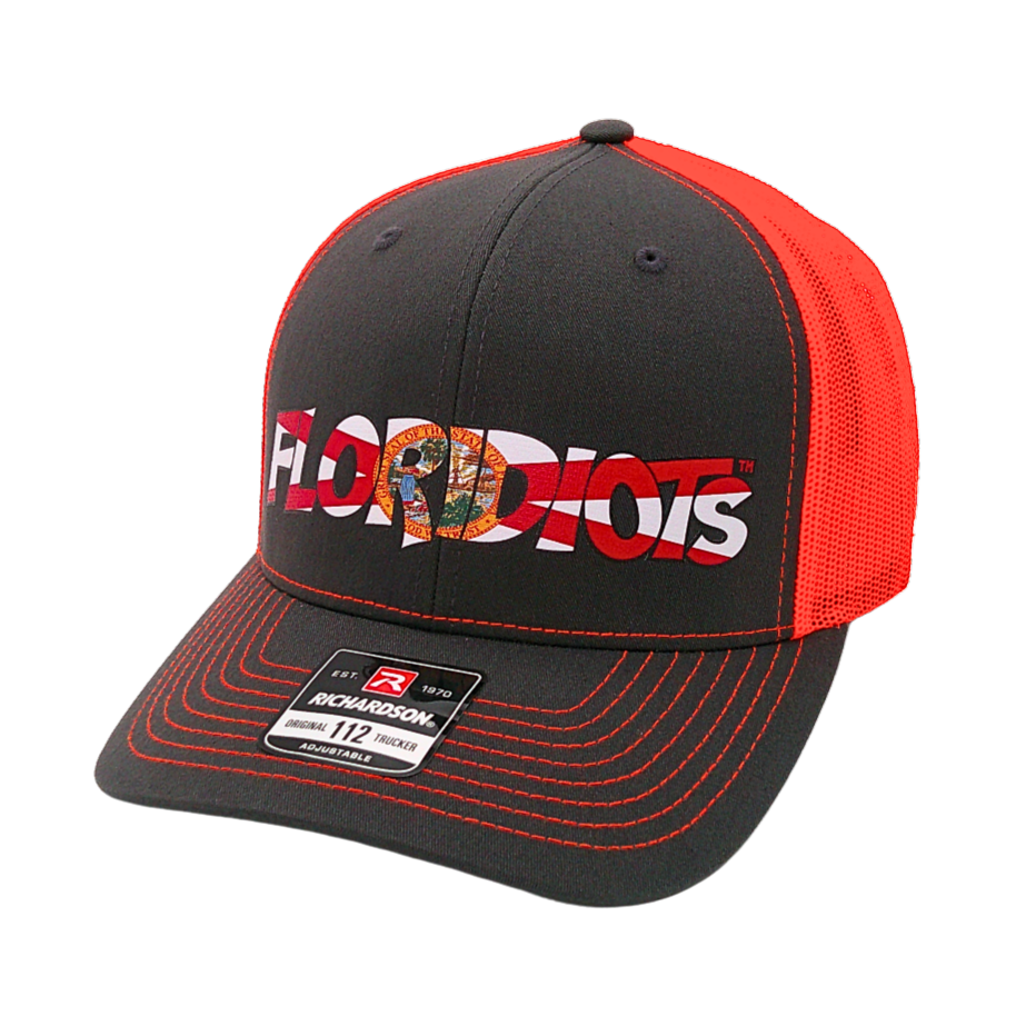 Floridiots Vinyl Logo Trucker Hat