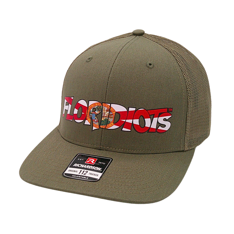 Floridiots Vinyl Logo Trucker Hat