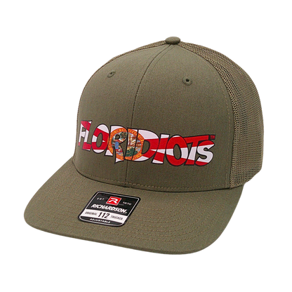 Gorra de camionero con el logotipo de vinilo de Floridiots